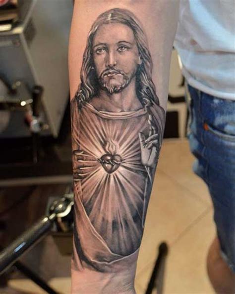 50 Tatuagens de Jesus Cristo: Braço, Costas,。